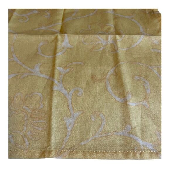 Sonoma Spring Set Yellow Floral Set Of 4 Napkins 5 Placemats Flowers LOT Formal - Picture 3 of 16